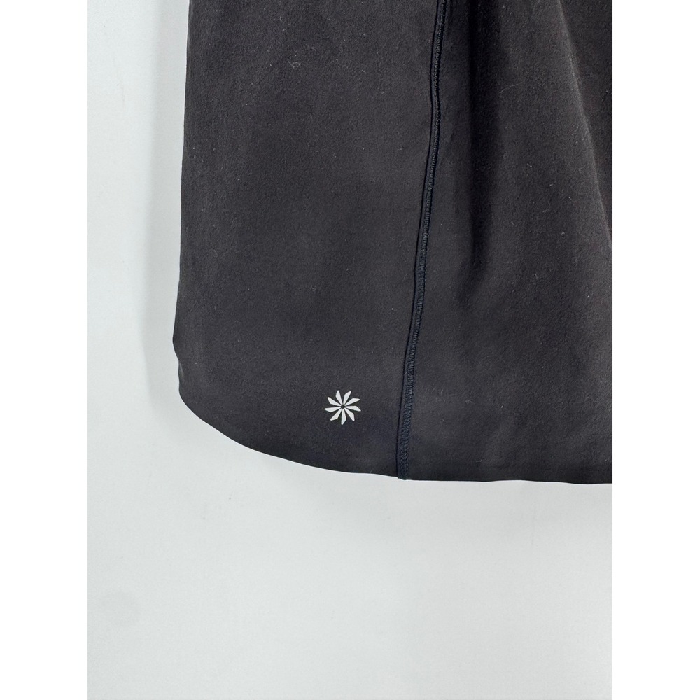 Athleta Run With It 16" Skort Women Large Black Athletic Running Skirt Flaw‎ - Picture 9 of 9